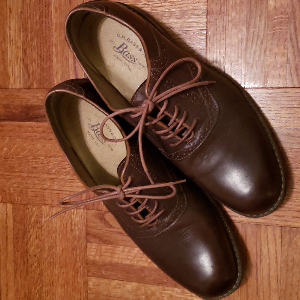 Men's Bass Leather Oxford